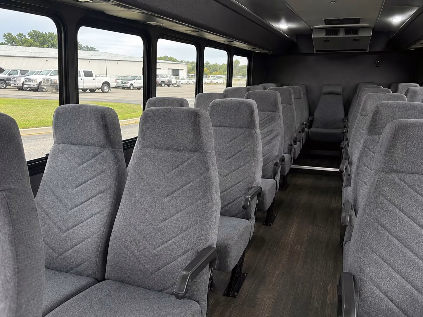 18 passenger minibus inside