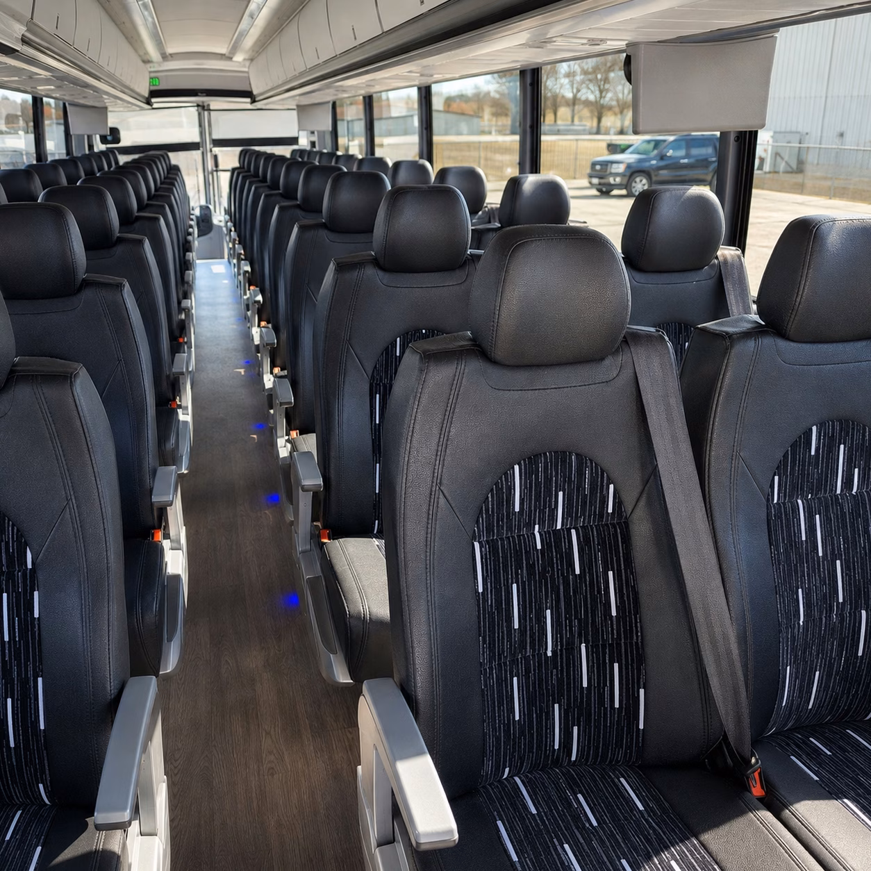 el cajon charter bus interior