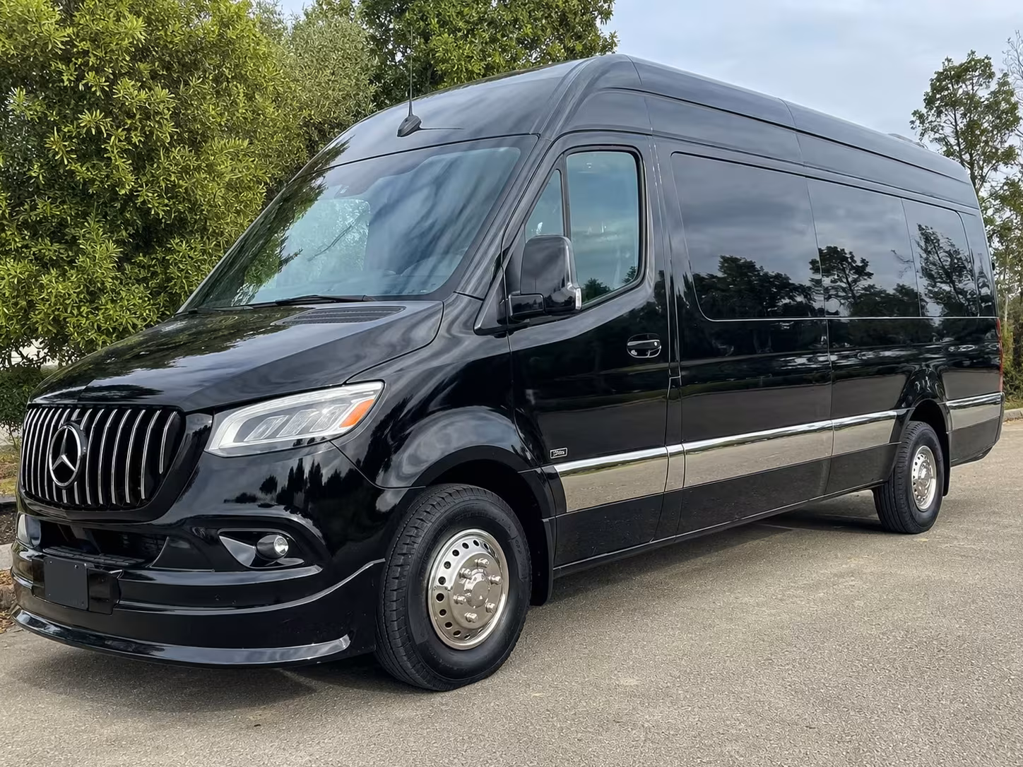sprinter van with driver
